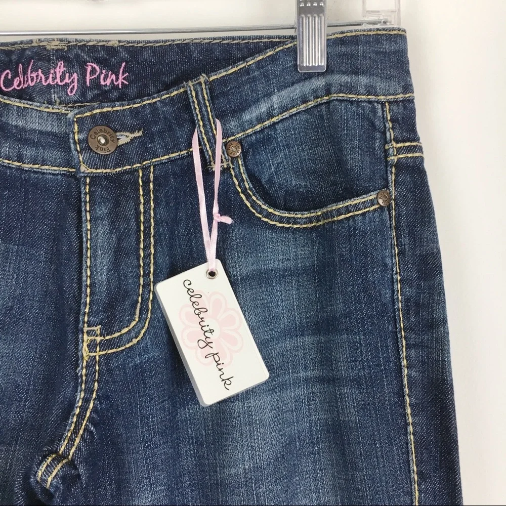 NEW Celebrity‎ PInk Womens Size 29 Distressed Jeans